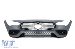 Front A Design Line bumper suitable for Mercedes CLA C118 after 2019 - ABFBM6020906