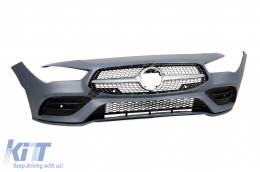 Front A Design Line bumper suitable for Mercedes CLA C118 after 2019-image-6237329