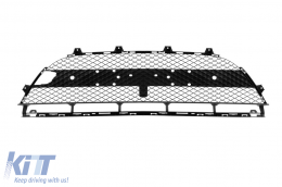 Front A Design Line bumper suitable for Mercedes GLE Coupe C292 2015-2019 with chrome/black diamond grille-image-6237363