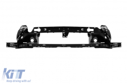 Front A Design Line bumper suitable for Mercedes GLE Coupe C292 2015-2019 with chrome/black diamond grille-image-6237364