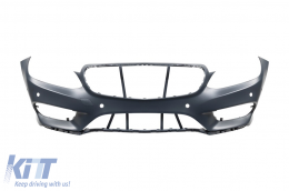 Front A Design-Line Stoßstange geeignet für Mercedes E-Klasse W212 Limousine, S212 Kombi 2014-2016 mit PDC-image-6144407
