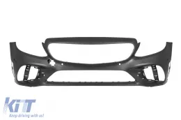 Front A Design Line Stoßstange geeignet für Mercedes C-Klasse W205 Limousine, S205 Kombi 2013-2020-image-6147310
