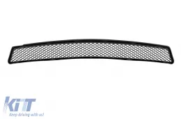 Front A Design Line Stoßstange geeignet für Mercedes ML W166 2011-2015 mit Chrom/schwarzem 3-Speichen-Kühlergrill-image-6147581