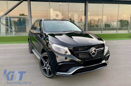 Front A Design Stoßfänger geeignet für Mercedes GLE SUV W166 2015-2019-image-6148028
