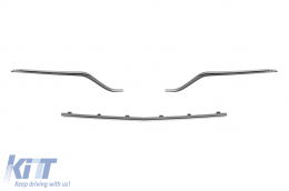 Front A Design Stoßfänger geeignet für Mercedes C-Klasse W205, S205 2013-2018 mit PDC-image-6148729