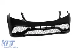 Front A Design Stoßstange geeignet für Mercedes GLS X166 2015-2019, mit schwarzen Lackelementen-image-6138732