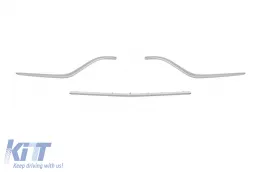 Front A Design Stoßstange geeignet für Mercedes GLS X166 2015-2019, mit Chromelementen-image-6138761