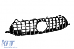 Front A Design Stoßstange Typ GT63 mit Chrom/Schwarz Kühlergrill Typ GT geeignet für Mercedes A Design GT 4-Türer Coupe nach 2019-image-6149298