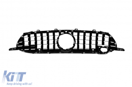 Front A Design Stoßstange Typ GT63 mit Chrom/Schwarz Kühlergrill Typ GT geeignet für Mercedes A Design GT 4-Türer Coupe nach 2019-image-6149299