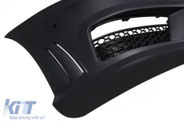 Front A Design Stoßstange Typ S63, S65 mit schwarzem Lackgrill geeignet für Mercedes S-Klasse W221 2006-2013 mit Tagfahrlicht-image-6149905