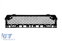 Front A Design Stoßstangenkit Typ G63 mit schwarzem lackiertem Bullbar geeignet für Mercedes G-Klasse W464 nach 2018 mit PDC, Kühlergrill, Scheinwerferumrandungen, Kotflügelverbreiterungen-image-6150541