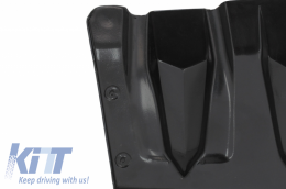 Front and Rear Bumper Skid Plate Protection suitable for Dacia Duster 4x4 / 4x2 (2010-2017) Piano Black-image-6074711
