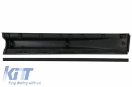 Front and Rear Lower Door Moldings & Front Lower Fender Moldings suitable for Land Rover Sport L494 (2013-up) Black-image-6065427