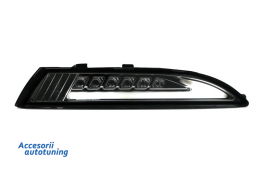 Front Blinker Indicator with Daytime Running Lights suitable for VW Scirocco III (2009-up) Smoked -image-38901