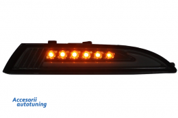 Front Blinker Indicator with Daytime Running Lights suitable for VW Scirocco III (2009-up) Smoked -image-38902