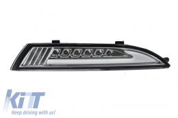 Front Blinker Indicator with Daytime Running Lights suitable for VW Scirocco III (2009-up) Chrom-image-38907