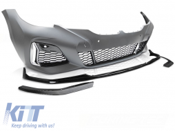 FRONT BUMPER 340 PERFORMANCE PDC CARBON LOOK fits BMW G20/G21 19-22-image-6269414