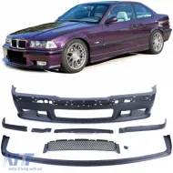 image-31-Front bumper + ABE + Evo spoiler lip fits all BMW E36 including M3 90-99
