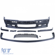 Front bumper + ABE + Evo spoiler lip fits all BMW E36 including M3 90-99-image-6209690