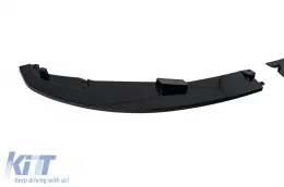 Front Bumper Add-On Spoiler Lip suitable for BMW 3 Series E92 E93 LCI (2010-2014) Coupe Cabrio Piano Black-image-6093735