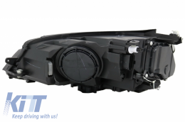 Front Bumper and LED Headlights Bi-Xenon Look with Sequential Dynamic Turning Lights suitable for VW Golf VII 7 (2013-2017) R-Line Look-image-6058488