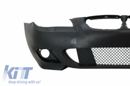 Front Bumper and Rear Bumper with PDC 18mm suitable for BMW 5 Series E60 LCI (2007-2010) M-Technik Design-image-6041525