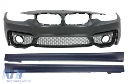image-23-Front Bumper and Side Skirts suitable for BMW 3 Series F30 F31 (2011-2019) M3 Design