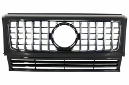 Front Bumper Assembly suitable for Mercedes G-Class W463 (1989-2012) G65 Design with Grille G63 GT-R Panamericana Design-image-6038664