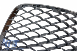 Front Bumper Chrome Side Grilles suitable for Mercedes S-Class W222 (2013-2017) S65 Design-image-6030029