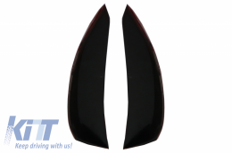 Front Bumper Flaps Side Fins Flics suitable for Mercedes E-Class W213 S213 C238 A238 E43 E53 Design Red-image-6040675