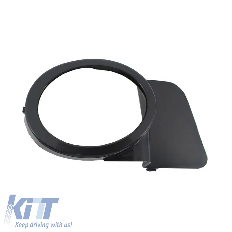 Front Bumper Fog Lamp Cover Side Grill suitable for BMW 5 E39 M5 M-Sport Design 95-03 Black Left & Right 2 Pieces