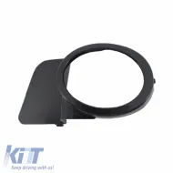Front Bumper Fog Lamp Cover Side Grill suitable for BMW 5 E39 M5 M-Sport Design 95-03 Black Left & Right 2 Pieces-image-6302661