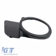 Front Bumper Fog Lamp Cover Side Grill suitable for BMW 5 E39 M5 M-Sport Design 95-03 Black Left & Right 2 Pieces-image-6302662