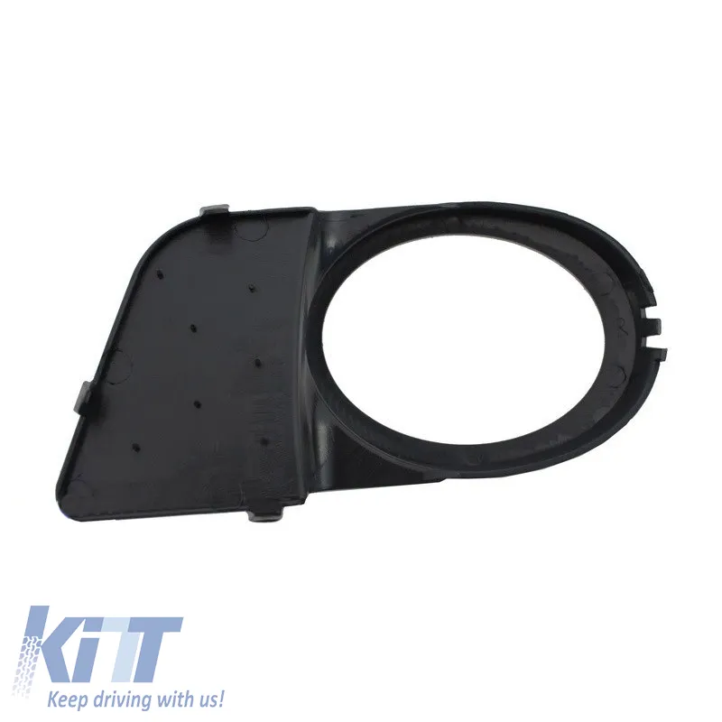Front Bumper Fog Lamp Cover Side Grill suitable for BMW 5 E39 M5 M-Sport Design 95-03 Black Left & Right 2 Pieces