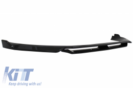 Front Bumper Lip Extension Spoiler suitable for VW Passat CC Facelift (2012-2016) R-Line Design-image-6052775
