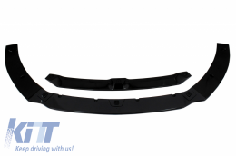 Front Bumper Lip Extension Spoiler suitable for VW Passat CC Facelift (2012-2016) R-Line Design-image-6052779