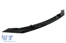 Front Bumper Lip Extension Spoiler suitable for VW Jetta MK7 R-Line (2019-up) GLI GTI Design Piano Black-image-6084817