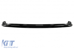 Front Bumper Lip Extension Spoiler suitable for VW Golf 8 R (2020-) Piano Black