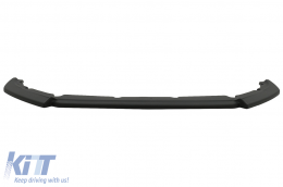 Front Bumper Lip Extension Spoiler suitable for Ford Puma (2019-Up) Black - FBSFOPM