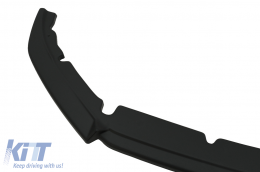 Front Bumper Lip Extension Spoiler suitable for Ford Puma (2019-Up) Black-image-6091189