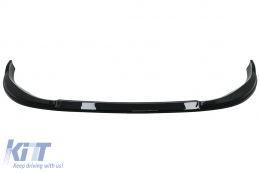 Front Bumper Lip Extension Spoiler suitable for VW Golf 8 (2020-Up) Standard Piano Black - FBSVWG8N