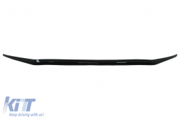 Front Bumper Lip Extension Spoiler suitable for Ford Puma (2019-Up) Piano Black only for ST-Line - FBSFOPMST