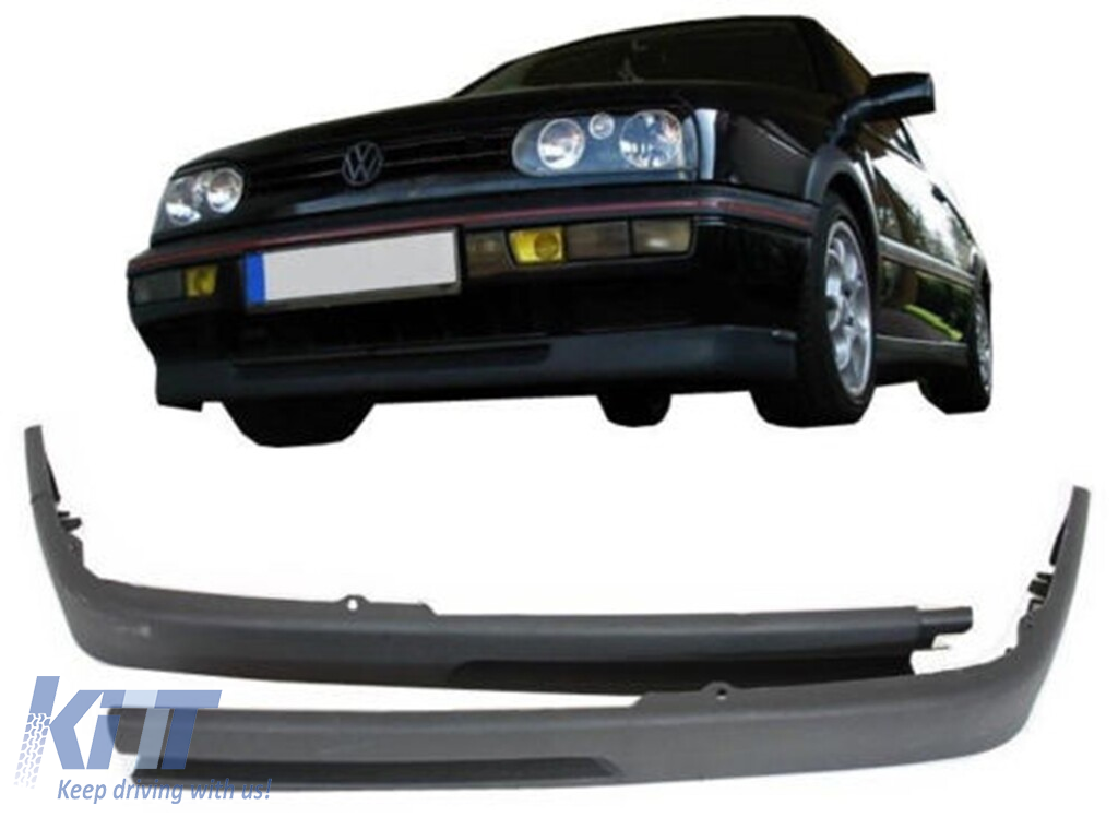 Bisschop Onafhankelijkheid Absorberen Front Bumper Lip Extension suitable for VW Golf III (1992-1997) VR6 Design  - CarPartsTuning.com