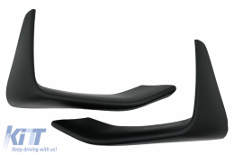 Front Bumper Lip Spoiler and Splitters Flaps suitable for BMW F80 M3 Sedan F82 M4 Coupe F83 M4 Cabrio (2014-2019)-image-6072420