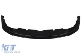 Front Bumper Lip Spoiler suitable for BMW 1 Series F40 M Sport (2019-Up) Piano Black-image-6100545