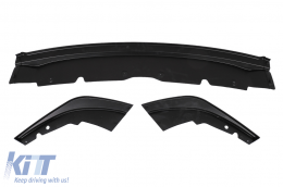Front Bumper Lip Spoiler suitable for BMW 1 Series F40 M Sport (2019-Up) Piano Black-image-6100550