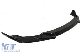 Front Bumper Lip Spoiler suitable for BMW 2 Series F87 M2 (2016-2020) Piano Black-image-6083696