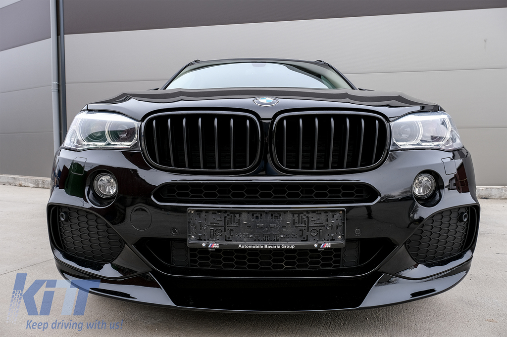 Front Bumper Lip Suitable for BMW X5 F15 (2014-2018) Aero ...
