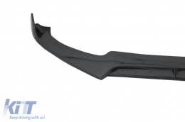 Front Bumper Lip suitable for Mercedes C-Class W205 S205 A205 C205 (2014-2019) Real Carbon-image-6069346