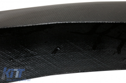 Front Bumper Lip suitable for Mercedes C-Class W205 S205 A205 C205 (2014-2019) Real Carbon-image-6069352